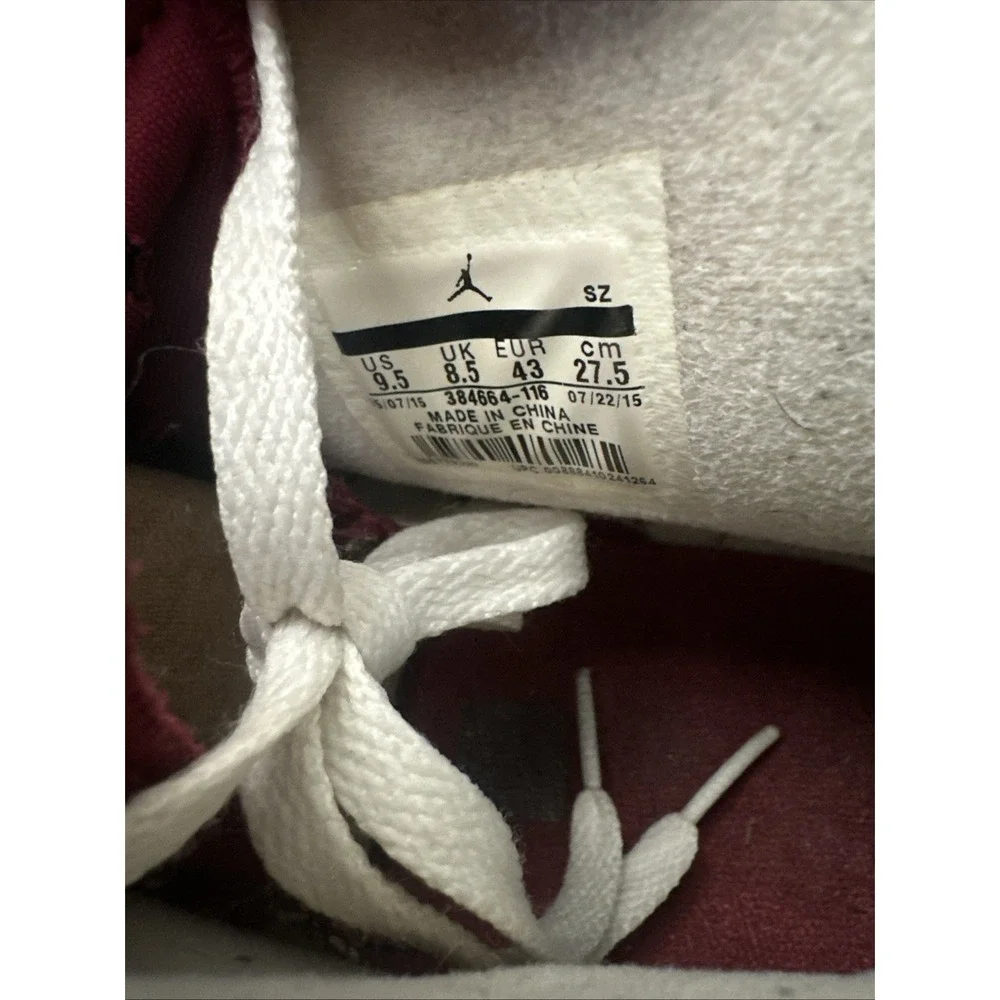 Size 9.5 - Air Jordan 6 Retro 2015 Maroon